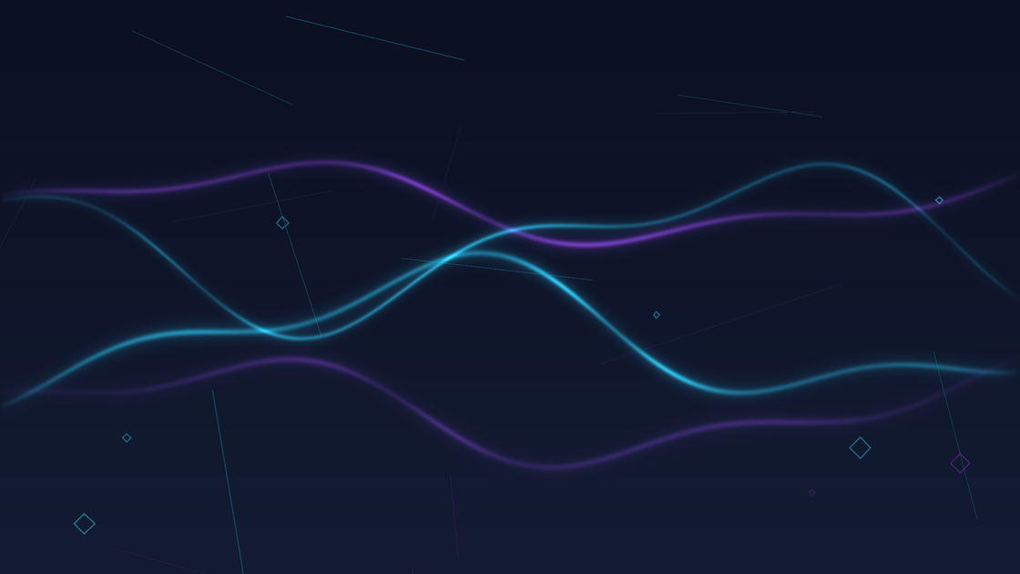 software asset management - abstract dark theme illustration